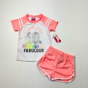 Baby/Toddler Diva 2pc Short Sleeve T-Shirt & Shorts Set Size 3T W/Tags